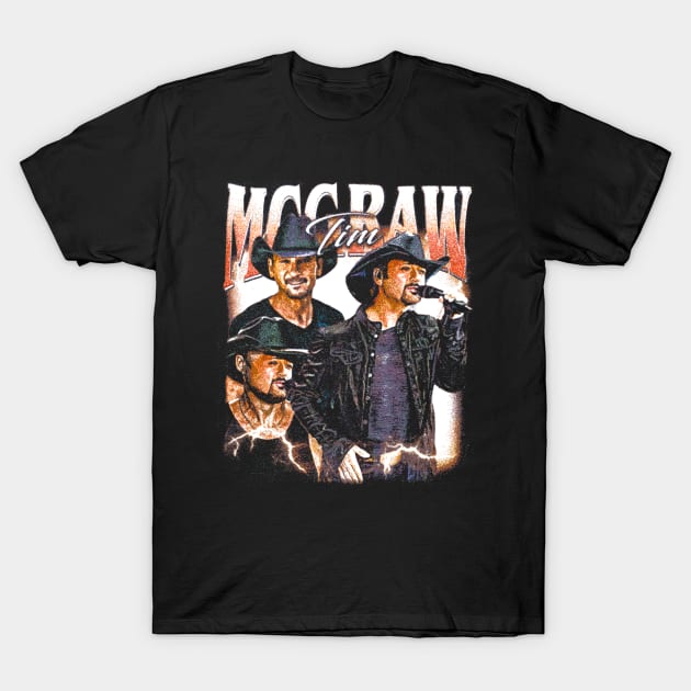 Tim McGraw T-Shirt by FandiLagi